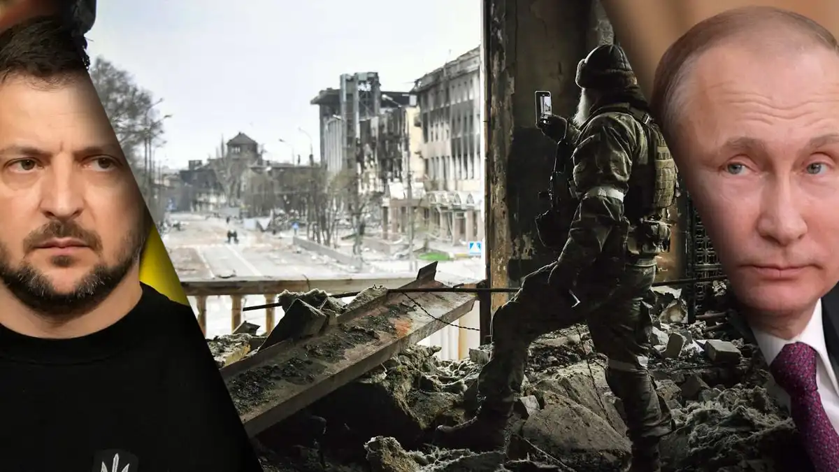 Putin e Zelensky em contexto de trégua na Ucrânia